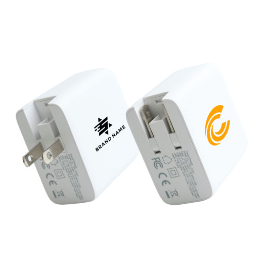 4 Port Universal Travel Adapters Branded